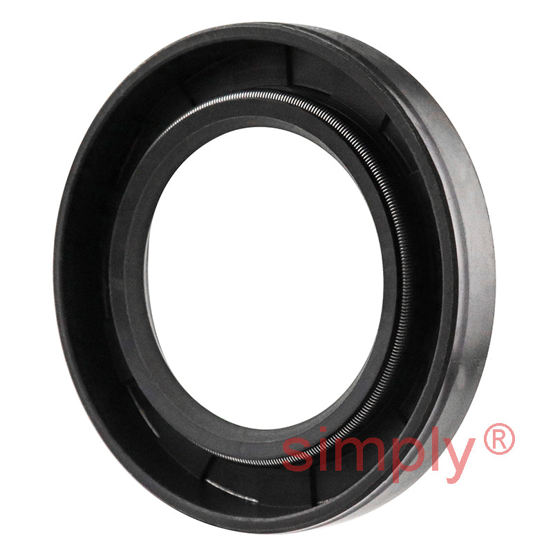 1.25x2x0.31 inch Nitrile Rubber Single Lip Rotary Shaft Oil Seal with Garter Spring R21 / SC Style