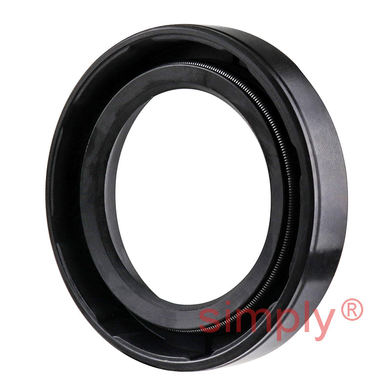 1.31x2x0.37 inch Nitrile Rubber Single Lip Rotary Shaft Oil Seal with Garter Spring R21 / SC Style