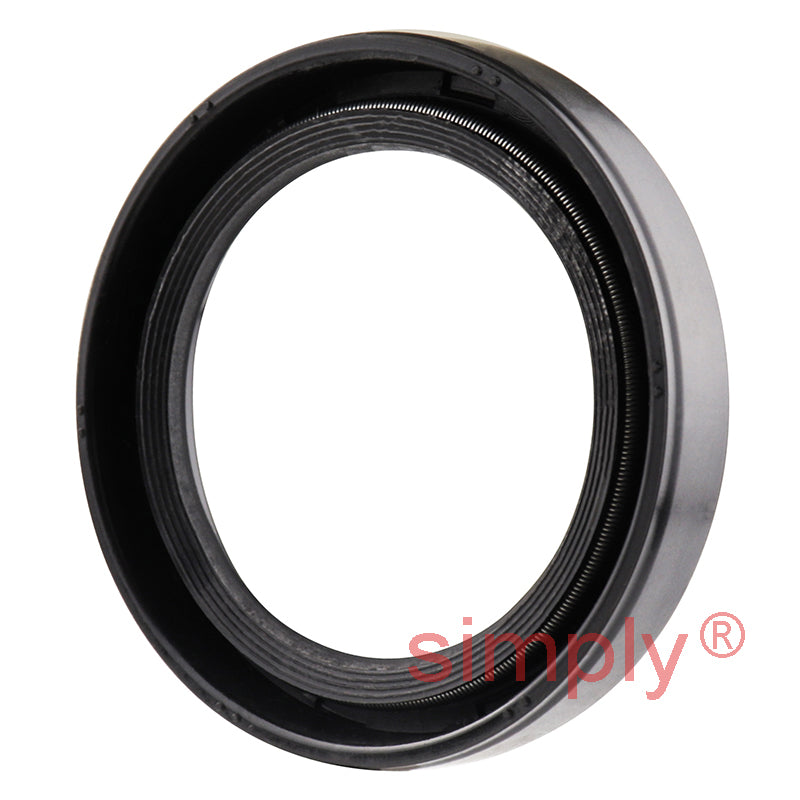1.37x1.87x0.31 inch Nitrile Rubber Single Lip Rotary Shaft Oil Seal with Garter Spring R21 / SC