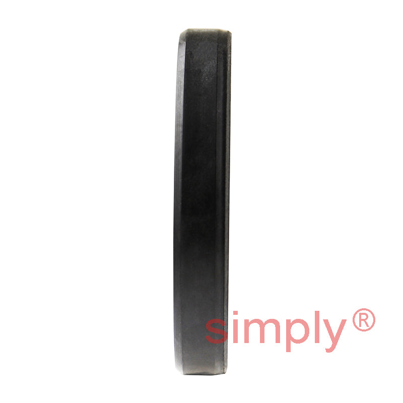 1.56x2.12x0.31 inch Nitrile Rubber Double Lip Rotary Shaft Oil Seal with Garter Spring R23 / TC Style