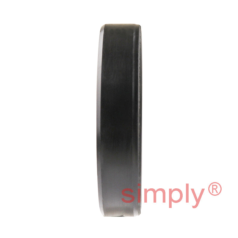 1.56x2.12x0.43 inch Nitrile Rubber Double Lip Rotary Shaft Oil Seal with Garter Spring R23 / TC Style