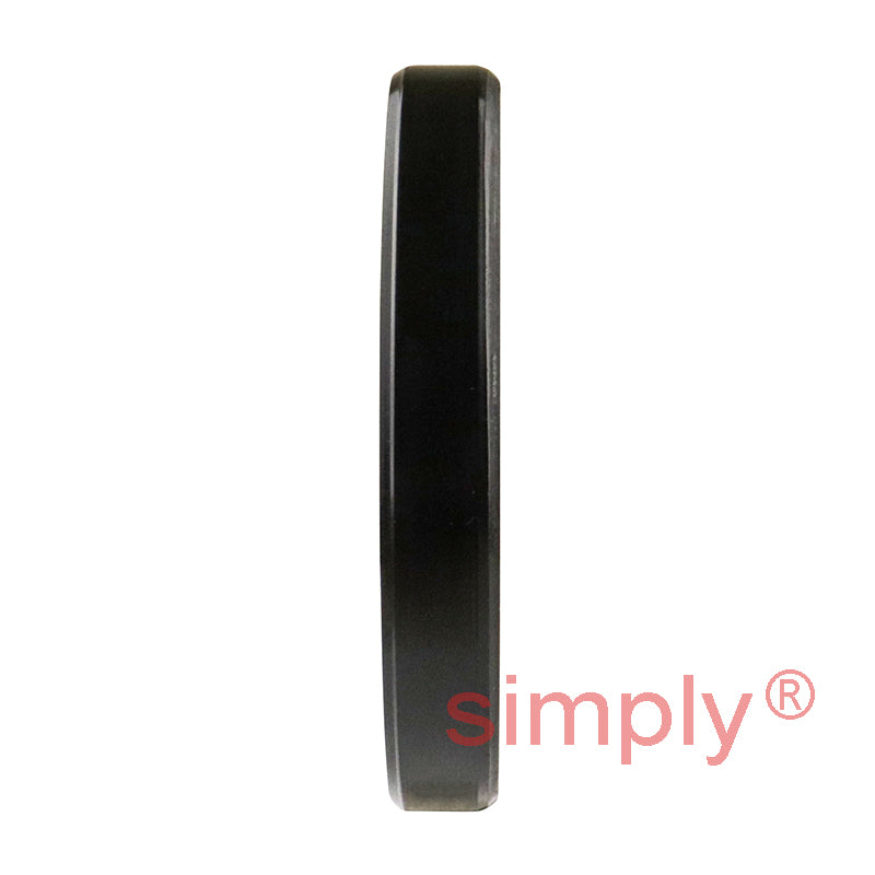 1.56x2.18x0.31 inch Nitrile Rubber Single Lip Rotary Shaft Oil Seal with Garter Spring R21 / SC