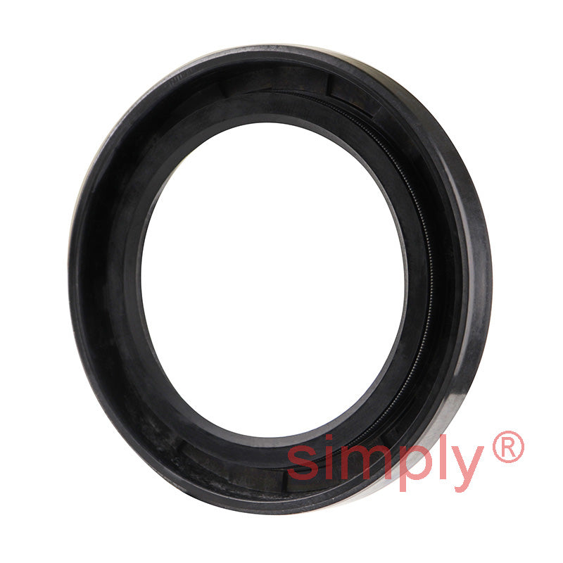 1.56x2.25x0.31 inch Nitrile Rubber Single Lip Rotary Shaft Oil Seal with Garter Spring R21 / SC