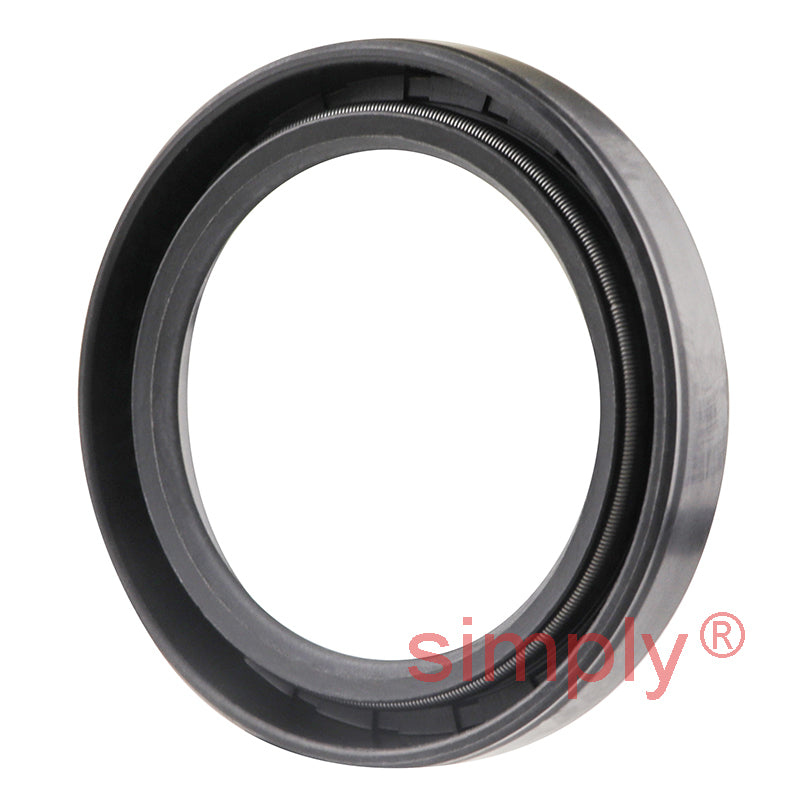 1.5x2.06x0.31 inch Nitrile Rubber Single Lip Rotary Shaft Oil Seal with Garter Spring R21 / SC