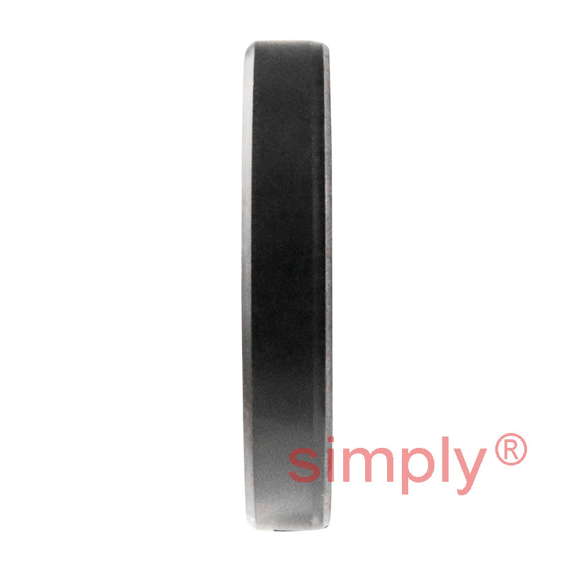 1.5x2.25x0.37 inch Nitrile Rubber Single Lip Rotary Shaft Oil Seal with Garter Spring R21 / SC