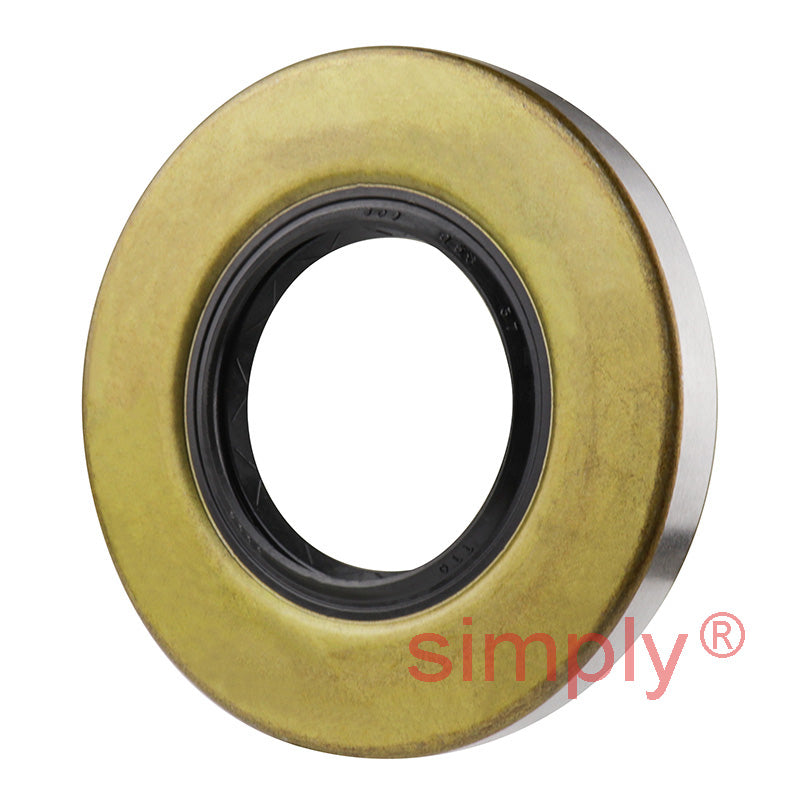 1.5x3x0.37 inch Nitrile Rubber Rotary Shaft Oil Seal with Garter Spring R21 / SC Style