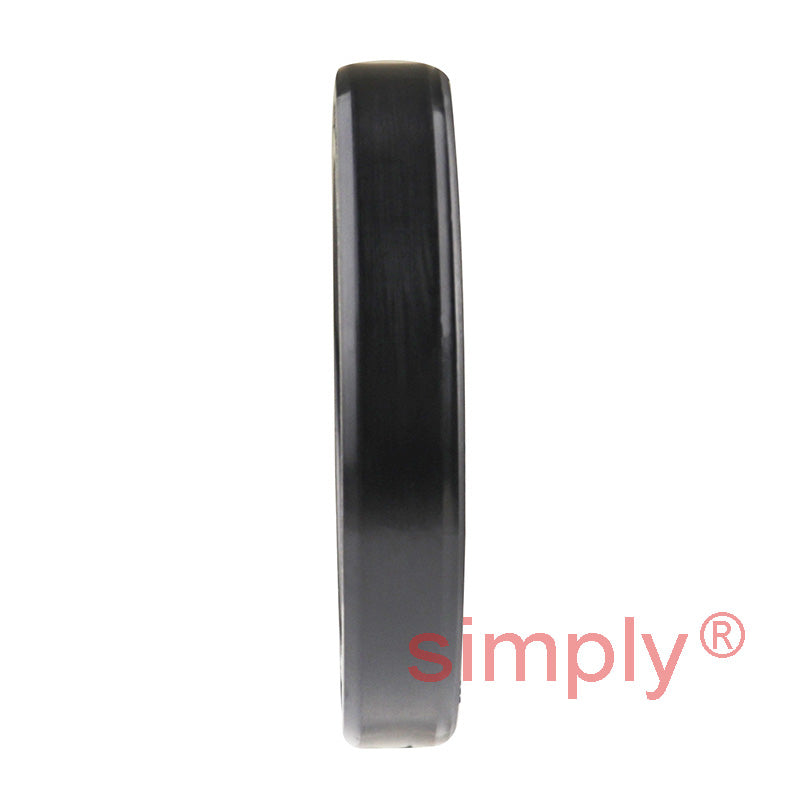 1.62x2.37x0.37 inch Nitrile Rubber Single Lip Rotary Shaft Oil Seal with Garter Spring R21 / SC