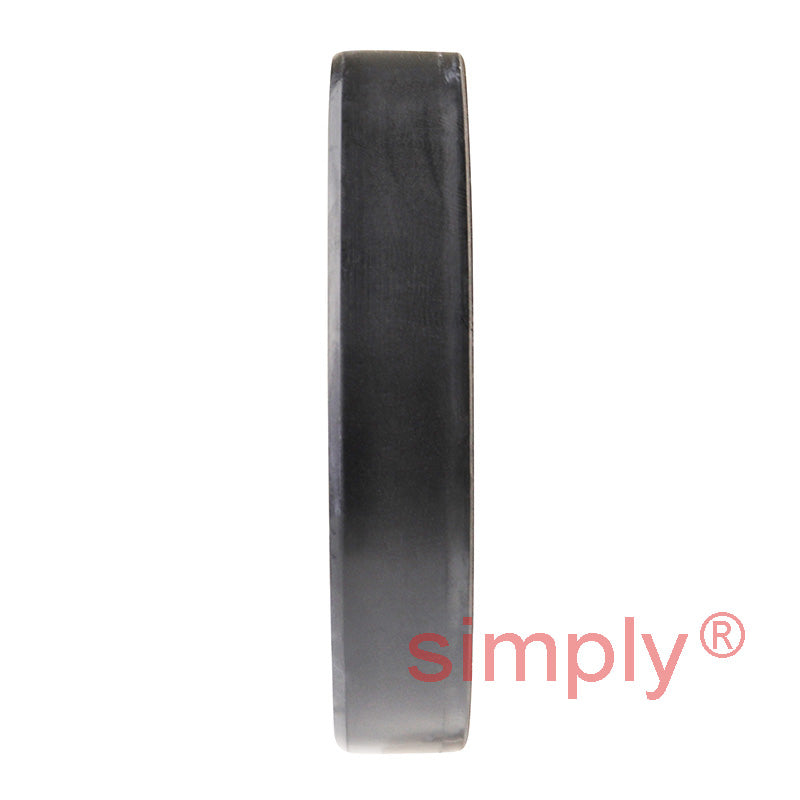 1.68x2.68x0.5 inch Nitrile Rubber Single Lip Rotary Shaft Oil Seal with Garter Spring R21 / SC Style