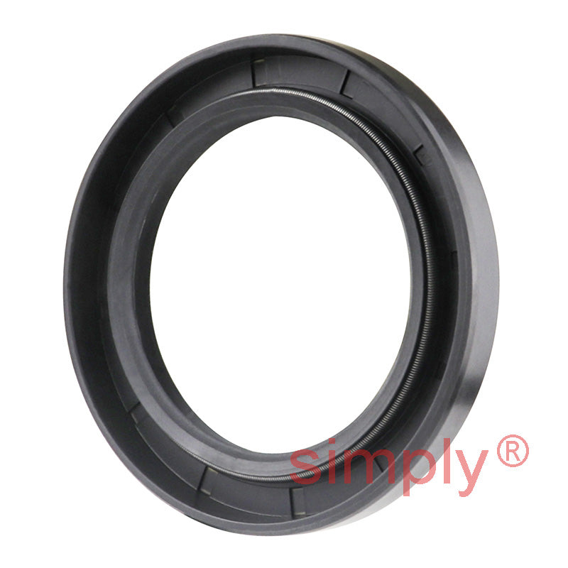 1.75x2.5x0.31 inch Nitrile Rubber Double Lip Rotary Shaft Oil Seal with Garter Spring R23 / TC Style