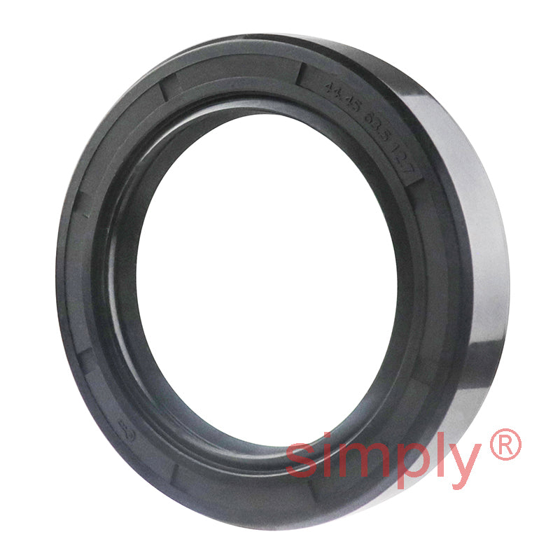 1.75x2.5x0.5 inch Nitrile Rubber Rotary Shaft Oil Seal with Garter Spring R23 / TC Style