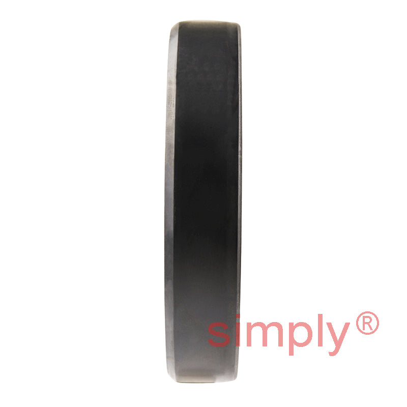 1.75x2.62x0.5 inch Nitrile Rubber Double Lip Rotary Shaft Oil Seal with Garter Spring R23 / TC Style