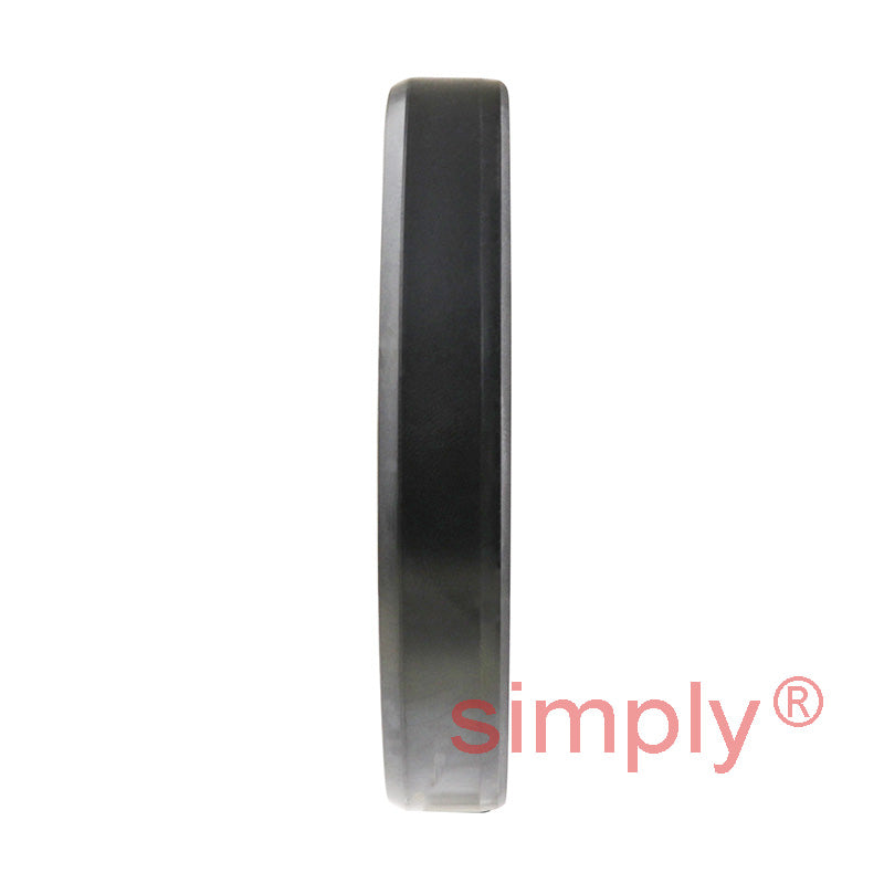 1.75x3.18x0.5 inch Nitrile Rubber Single Lip Rotary Shaft Oil Seal with Garter Spring R21 / SC