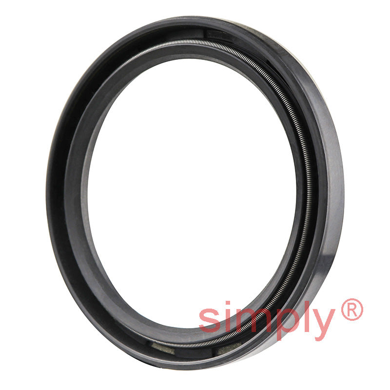1.87x2.37x0.25 inch Nitrile Rubber Single Lip Rotary Shaft Oil Seal with Garter Spring R21 / SC