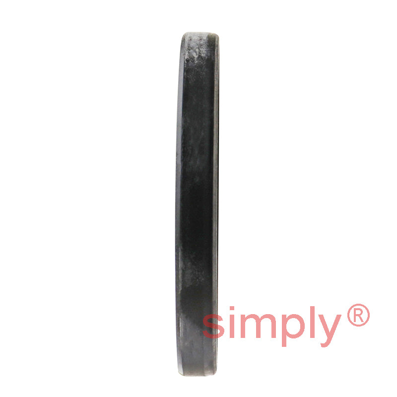 1.87x2.39x0.25 inch Nitrile Rubber Single Lip Rotary Shaft Oil Seal with Garter Spring R21 / SC