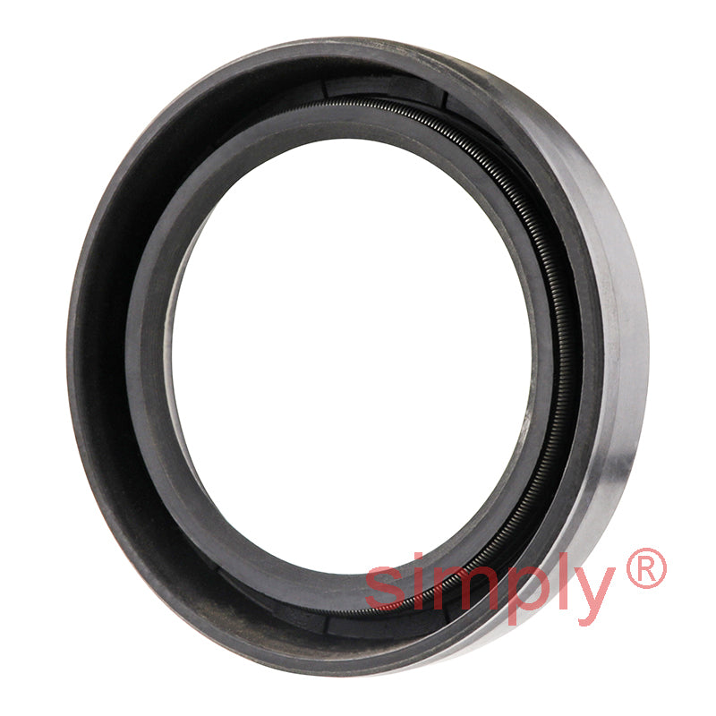 1.87x2.63x0.45 inch Nitrile Rubber Single Lip Rotary Shaft Oil Seal with Garter Spring R21 / SC Style