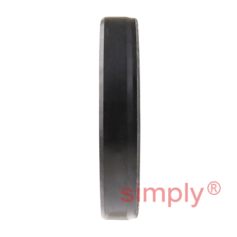 1.87x2.63x0.45 inch Nitrile Rubber Single Lip Rotary Shaft Oil Seal with Garter Spring R21 / SC Style