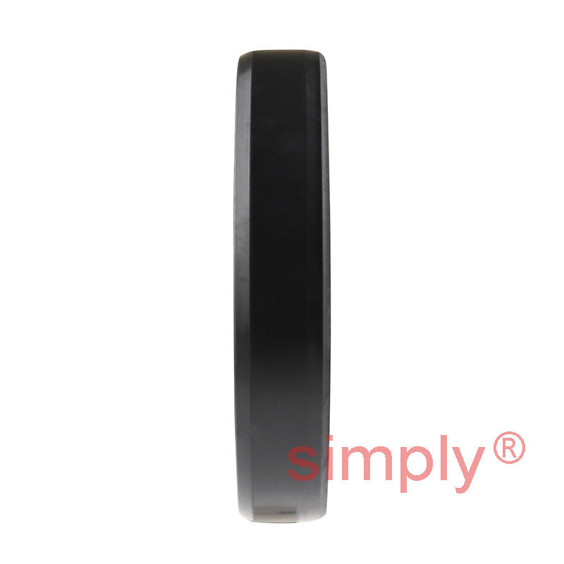 1.87x2.75x0.5 inch Nitrile Rubber Single Lip Rotary Shaft Oil Seal with Garter Spring R21 / SC Style