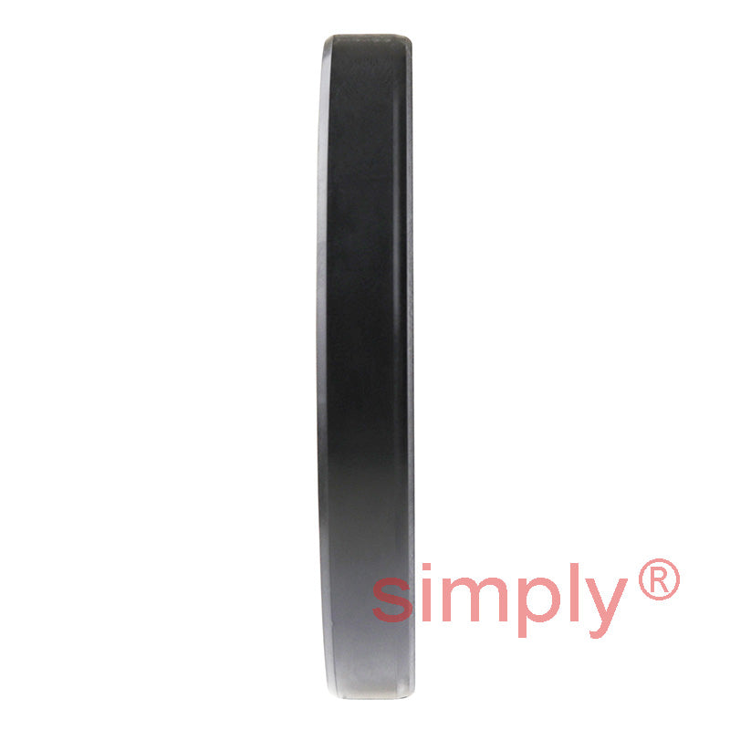 1.87x2.87x0.37 inch Nitrile Rubber Single Lip Rotary Shaft Oil Seal with Garter Spring R21 / SC