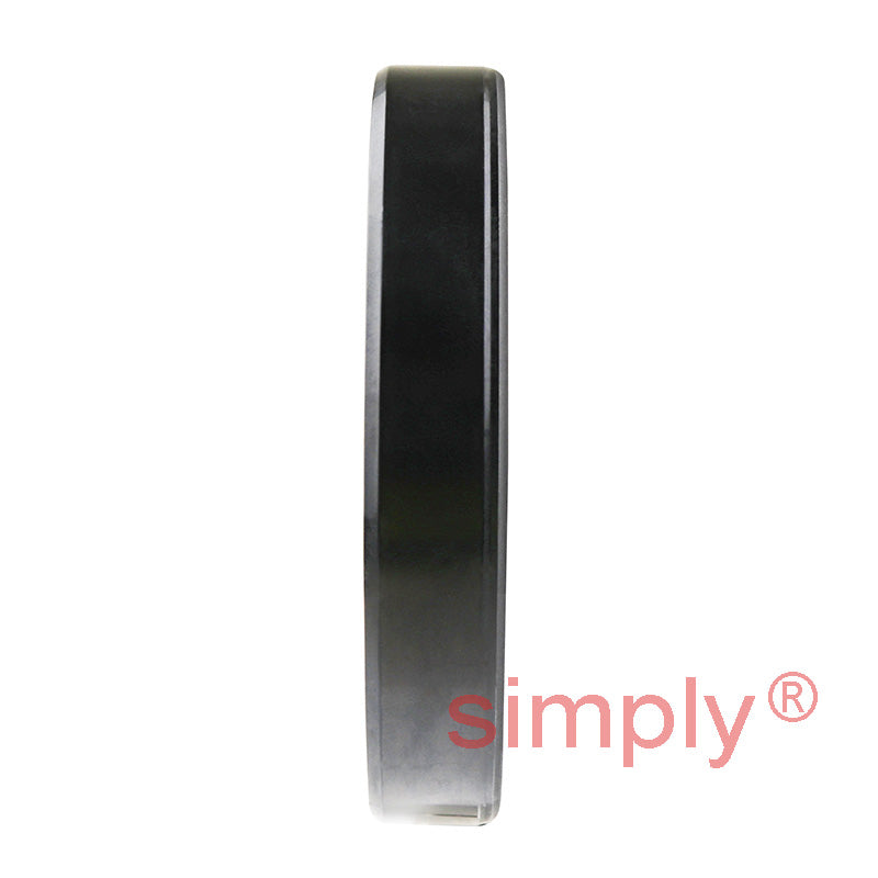 1.937x3x0.5 inch Nitrile Rubber Single Lip Rotary Shaft Oil Seal with Garter Spring R21 / SC Style