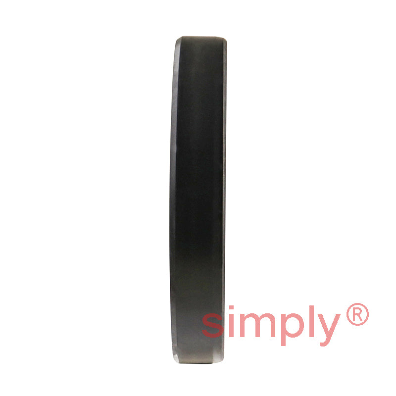 1.93x2.5x0.37 inch Nitrile Rubber Single Lip Rotary Shaft Oil Seal with Garter Spring R21 / SC
