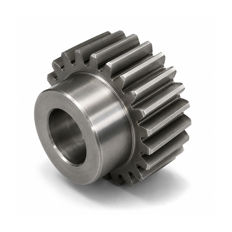 SS10/38B-10 Metric EN8 Spur Gear 38 Tooth 1 Mod Pilot Bored 12mm Or Smaller (H8)