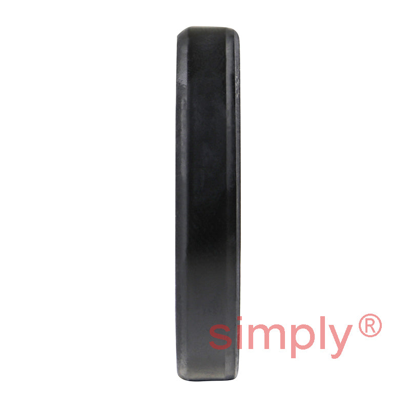 1x1.43x0.25 inch Nitrile Rubber Double Lip Rotary Shaft Oil Seal with Garter Spring R23 / TC Style