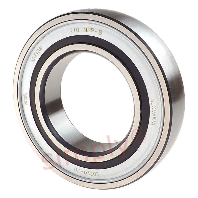 INA 210XLNPPB Metric Spherical Outer Deep Groove Ball Bearing with R Seals 50x90x20mm