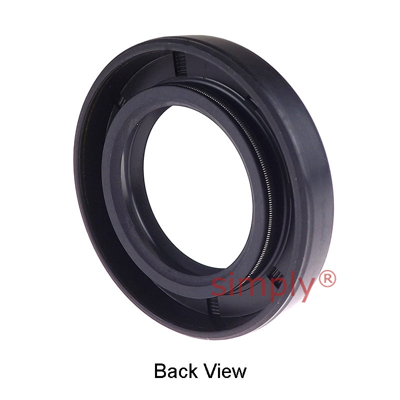 25x42x7mm Nitrile Rubber Double Lip Rotary Shaft Oil Seal with Garter Spring TC / R23