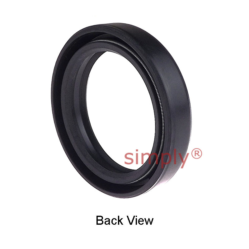 28x38x7mm Nitrile Rubber Double Lip Rotary Shaft Oil Seal with Garter Spring TC / R23