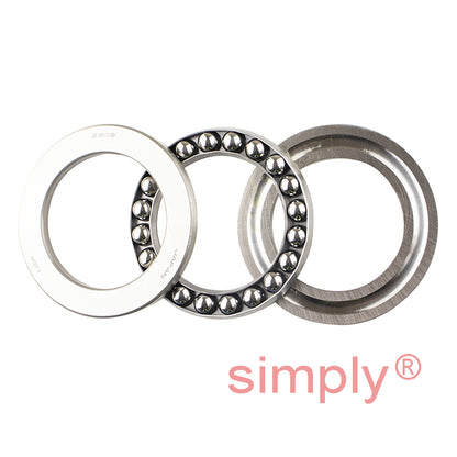 NSK 2909 Axial Deep Groove Ball Bearing 45x68x16mm