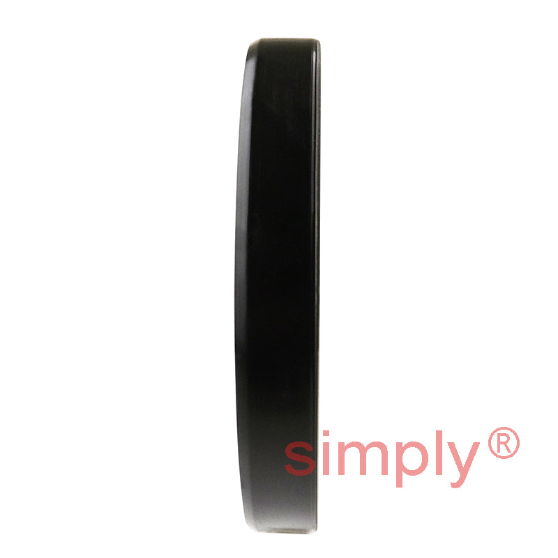 2.06x3.62x0.5 inch Nitrile Rubber Single Lip Rotary Shaft Oil Seal with Garter Spring R21 / SC