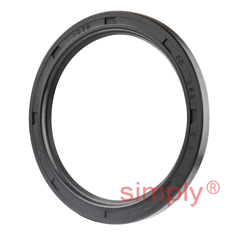 2.12x2.62x0.18 inch Nitrile Rubber Single Lip Rotary Shaft Oil Seal R21 / SC