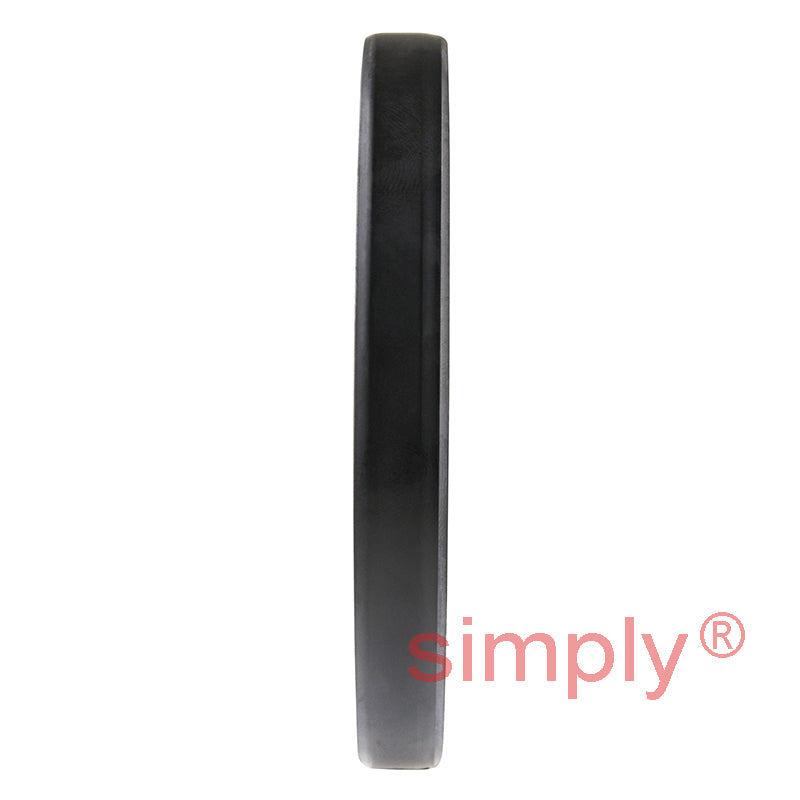 2.12x3.37x0.37 inch Nitrile Rubber Double Lip Rotary Shaft Oil Seal with Garter Spring R23 / TC Style