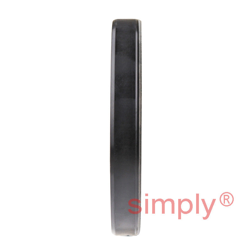 2.25x2.87x0.37 inch Nitrile Rubber Single Lip Rotary Shaft Oil Seal with Garter Spring R21 / SC