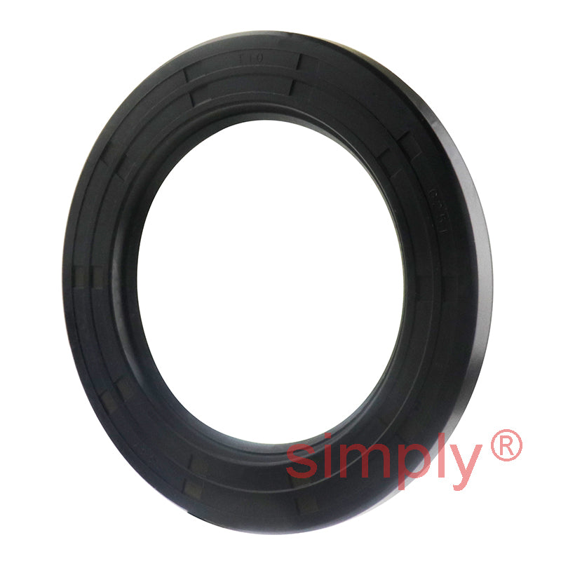 2.25x3.37x0.31 inch Nitrile Rubber Single Lip Rotary Shaft Oil Seal with Garter Spring R21 / SC Style