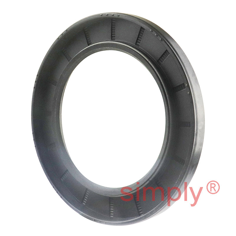 2.25x3.37x0.31 inch Nitrile Rubber Single Lip Rotary Shaft Oil Seal with Garter Spring R21 / SC Style