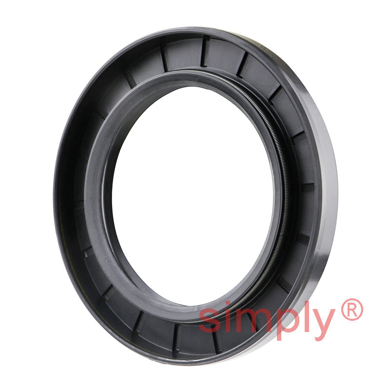 2.25x3.37x0.37 inch Nitrile Rubber Double Lip Rotary Shaft Oil Seal with Garter Spring R23 / TC Style