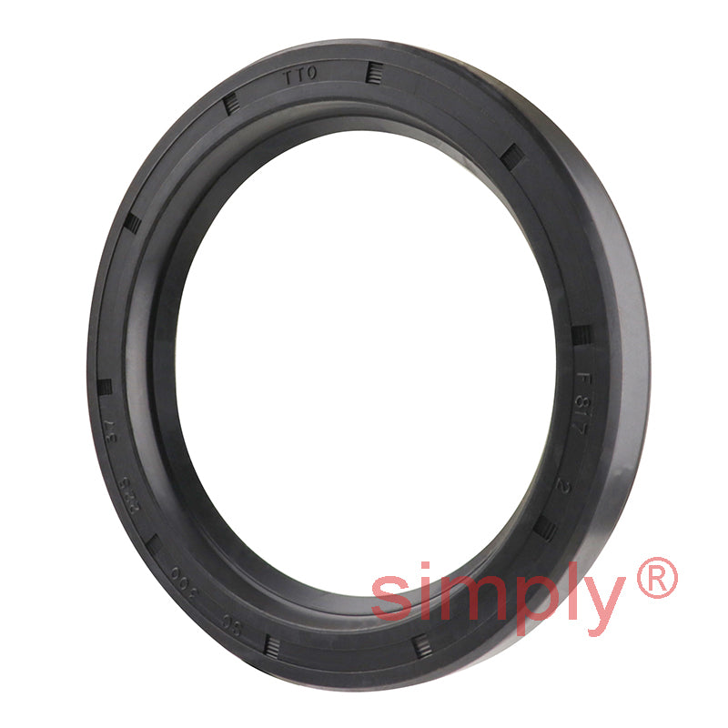 2.25x3x0.37 inch Nitrile Rubber Single Lip Rotary Shaft Oil Seal with Garter Spring R21 / SC