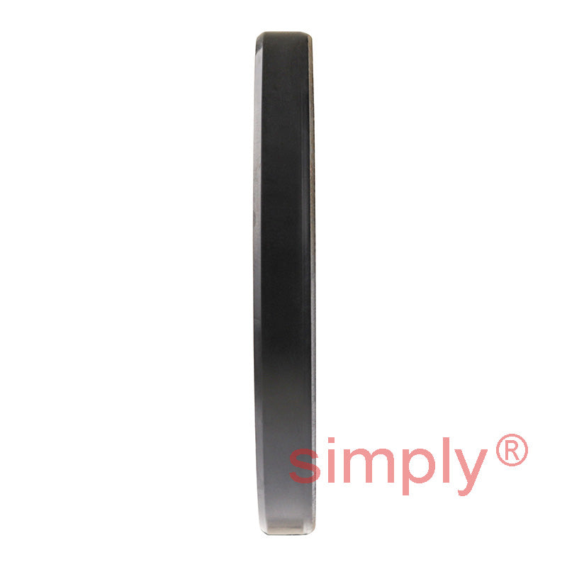 2.37x2.87x0.31 inch Nitrile Rubber Single Lip Rotary Shaft Oil Seal with Garter Spring R21 / SC
