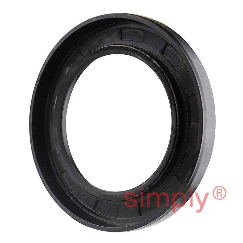 2.37x3.62x0.43 inch Nitrile Rubber Single Lip Rotary Shaft Oil Seal with Garter Spring R21 / SC