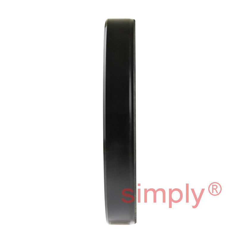 2.46x3.06x0.43 inch Nitrile Rubber Single Lip Rotary Shaft Oil Seal with Garter Spring R21 / SC