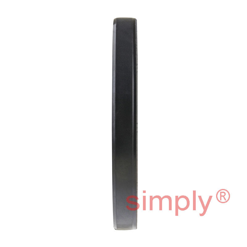 2.62x3.37x0.37 inch Nitrile Rubber Single Lip Rotary Shaft Oil Seal with Garter Spring R21 / SC Style