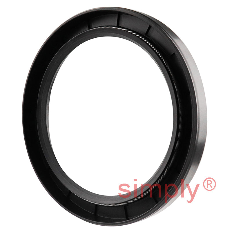 2.62x3.5x0.37 inch Nitrile Rubber Single Lip Rotary Shaft Oil Seal with Garter Spring R21 / SC