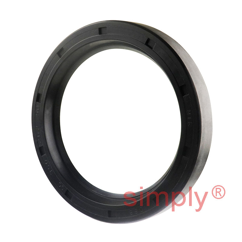 2.62x3.5x0.5 inch Nitrile Rubber Single Lip Rotary Shaft Oil Seal with Garter Spring R21 / SC