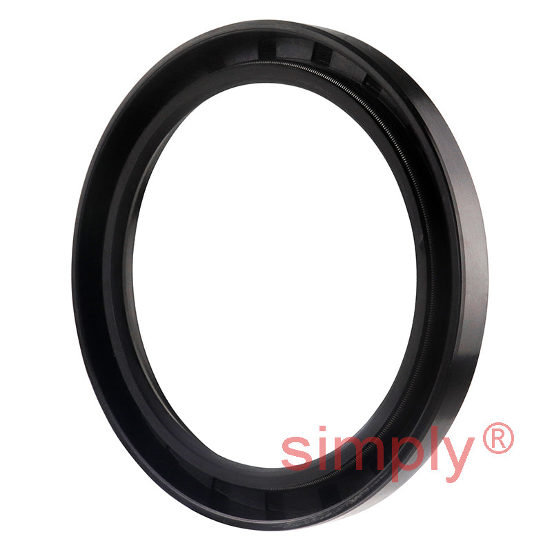 2.81x3.62x0.37 inch Nitrile Rubber Single Lip Rotary Shaft Oil Seal with Garter Spring R21 / SC