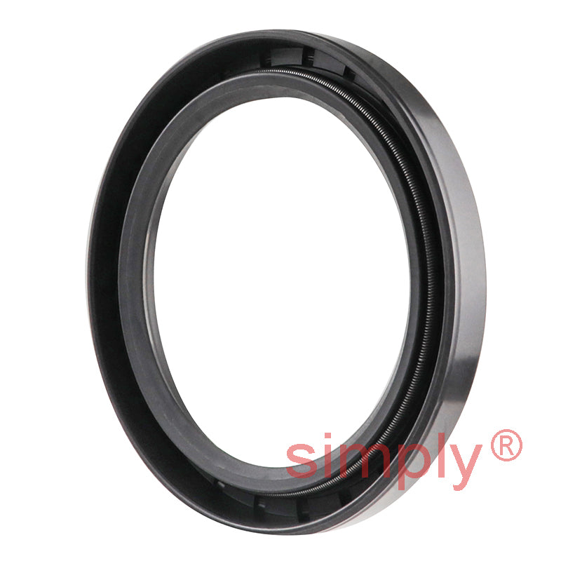 2x2.68x0.37 inch Nitrile Rubber Single Lip Rotary Shaft Oil Seal with Garter Spring R21 / SC