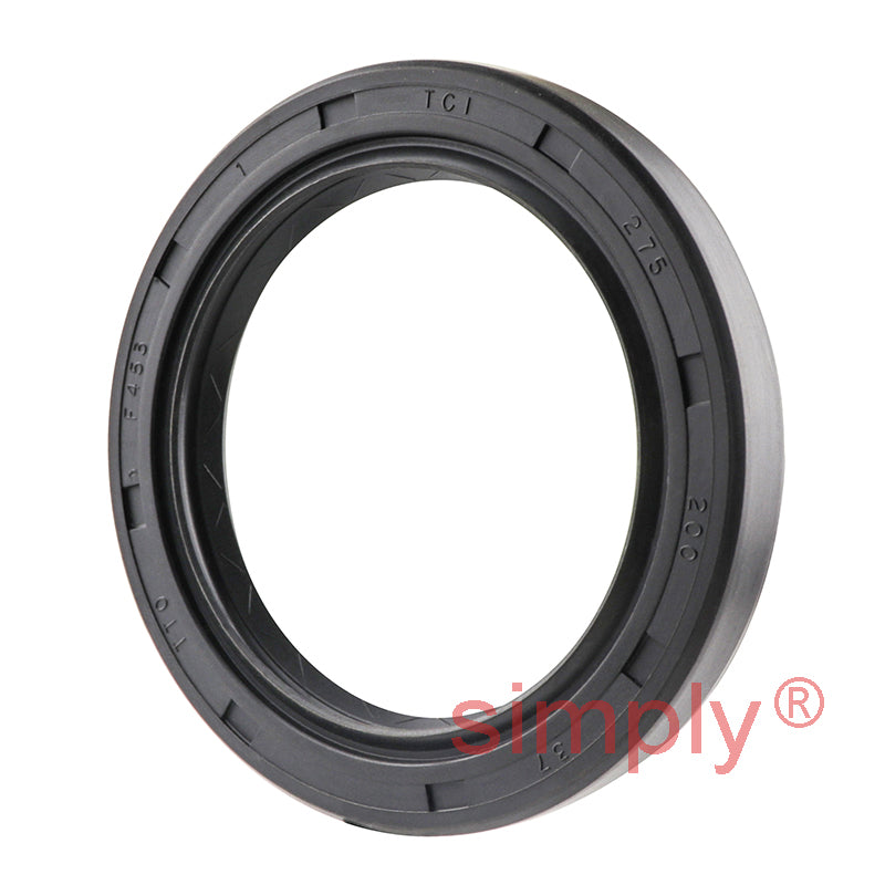 2x2.75x0.37 inch Nitrile Rubber Double Lip Rotary Shaft Oil Seal with Garter Spring R23 / TC Style