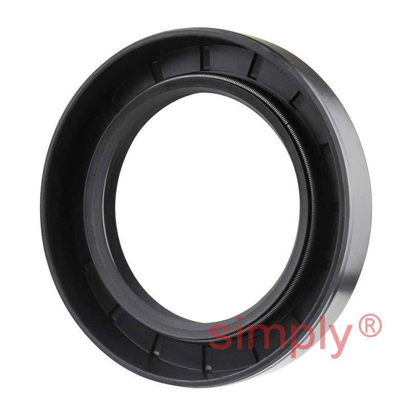2x3x0.5 inch Nitrile Rubber Double Lip Rotary Shaft Oil Seal with Garter Spring R23 / TC Style