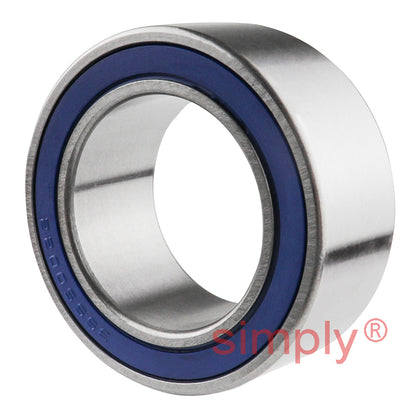35BG55222DL Major Branded Rubber Sealed Air Conditioner Double Row Deep Groove Ball Bearing 35x55x22mm
