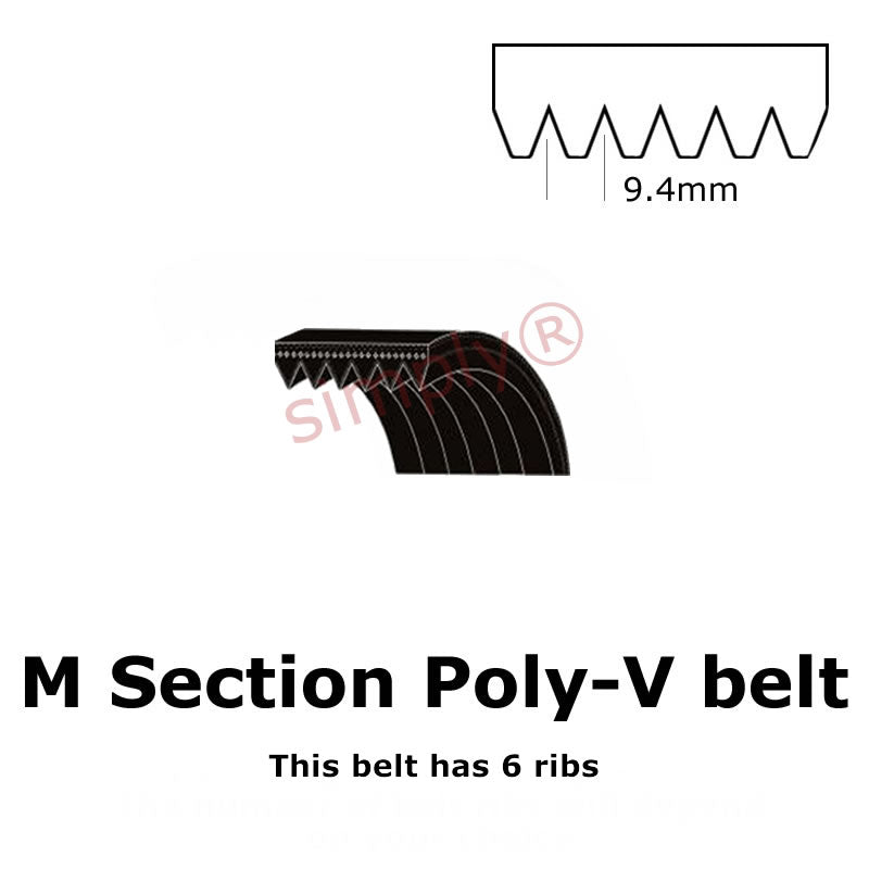 5410PM/2130M Pix Poly V Multiple Ribbed Belt 5410mm/213 inch Length with 14 Ribs Allow 2-3 Days